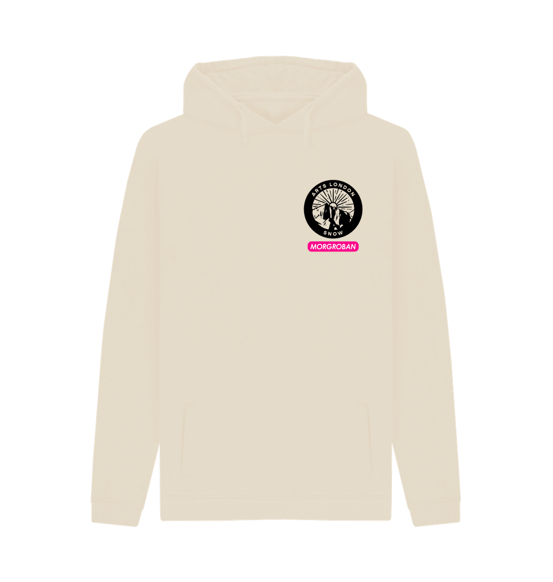 Oat Arts Snow Hoodie [Black\/Pink]