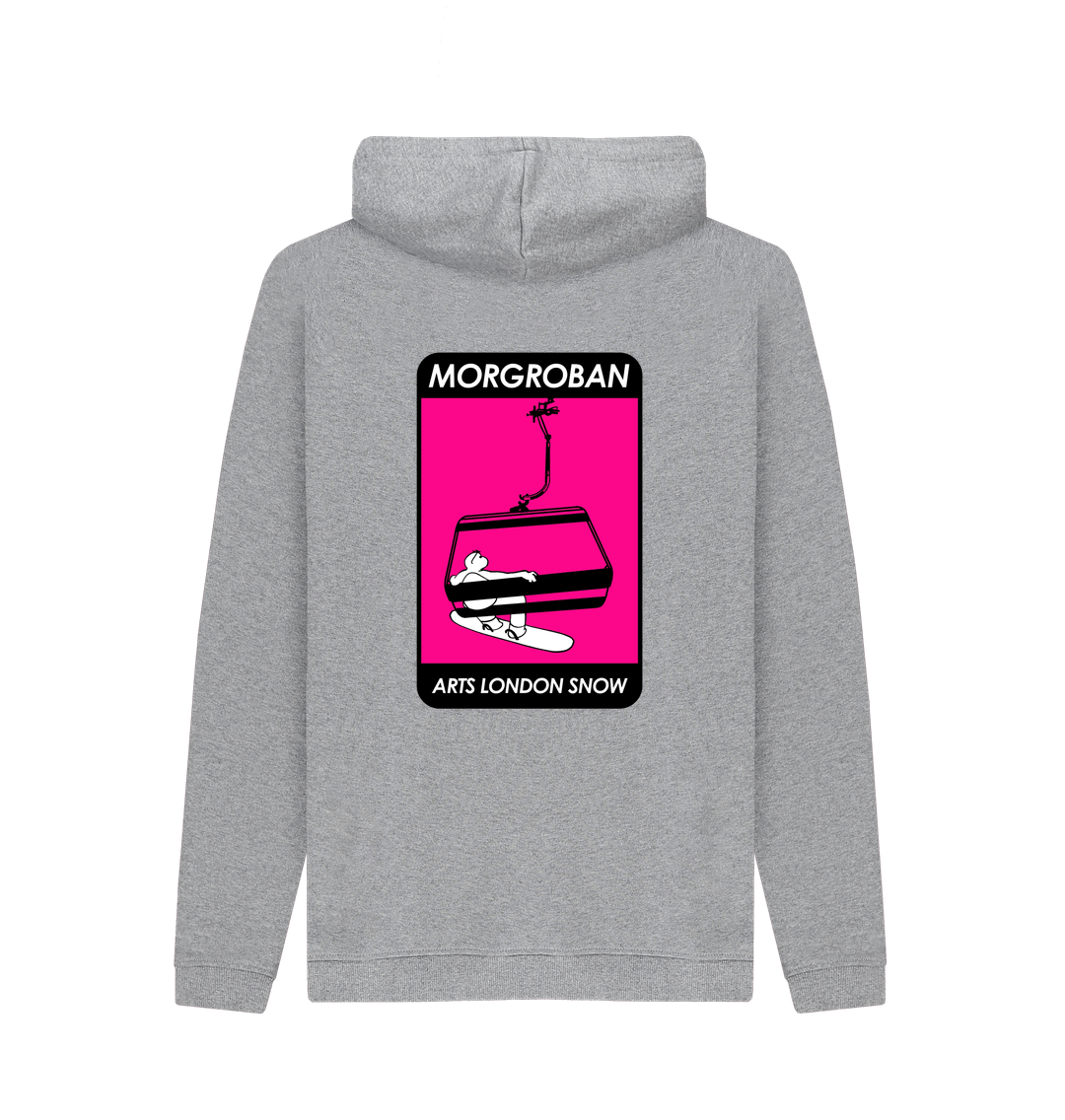 Arts Snow Hoodie [Black/Pink]