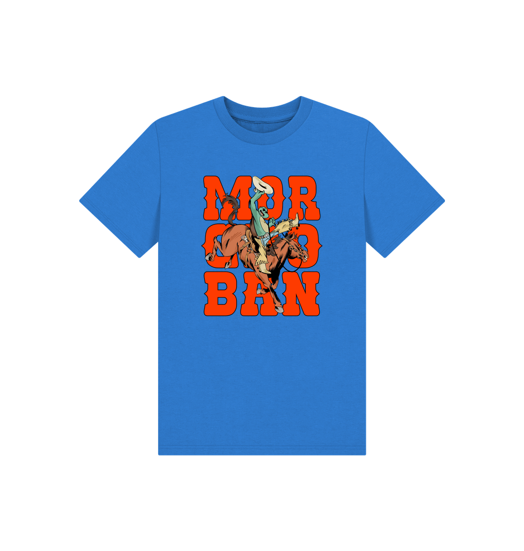 Bright Blue Kids Rodeo Tee