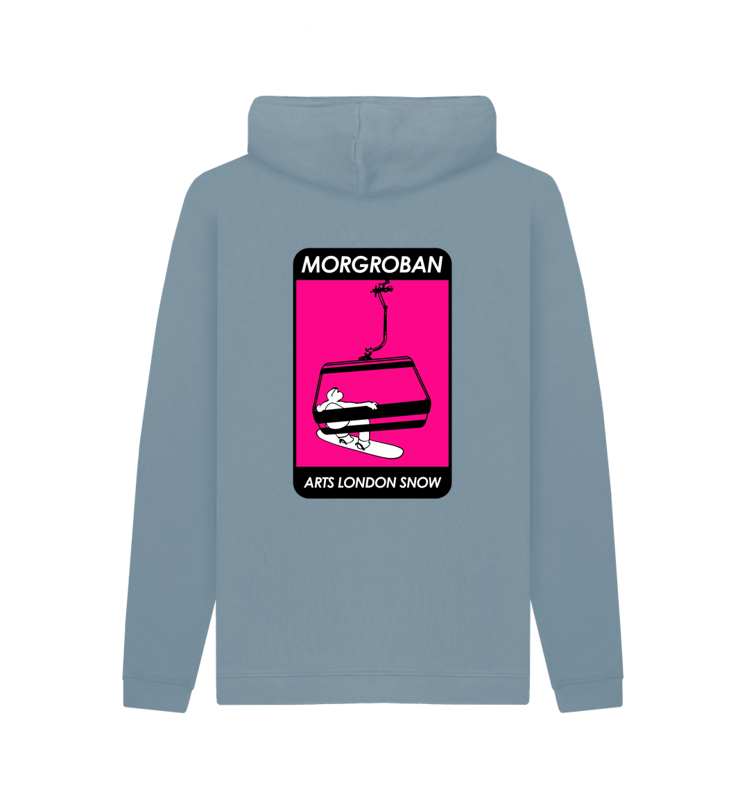 Arts Snow Hoodie [Black/Pink]