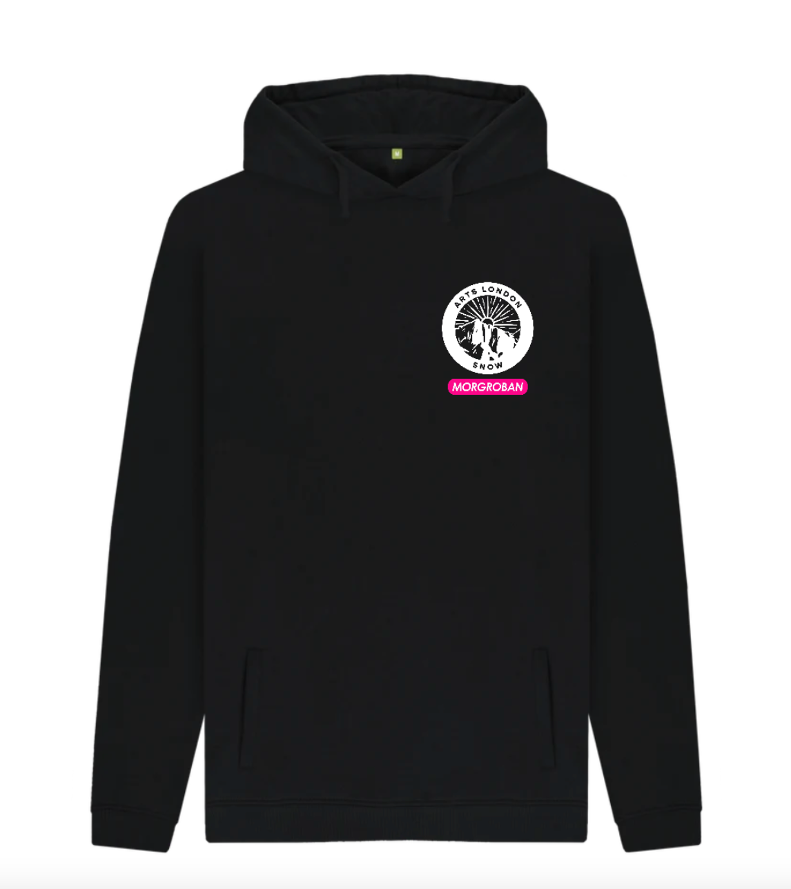 Arts Snow Hoodie [White/Pink]